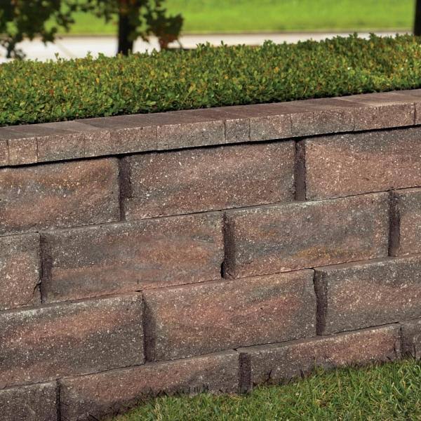 Concrete Retaining Wall Block 6 x 17.5 x 7 in. Palomino K945104