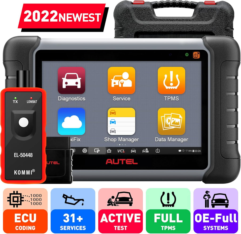 OBD2 Diagnostic Scanner with Bi-directional Control and Key Programming V521729