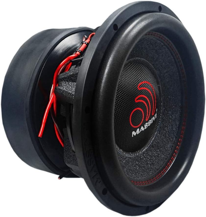 8 Inch Car Subwoofer, 900 Watt RMS Dual 4 Ohm X762
