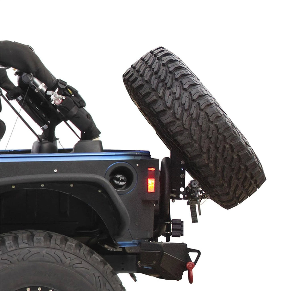 Slant Back Tire Mount for Jeep Wrangler JK N870