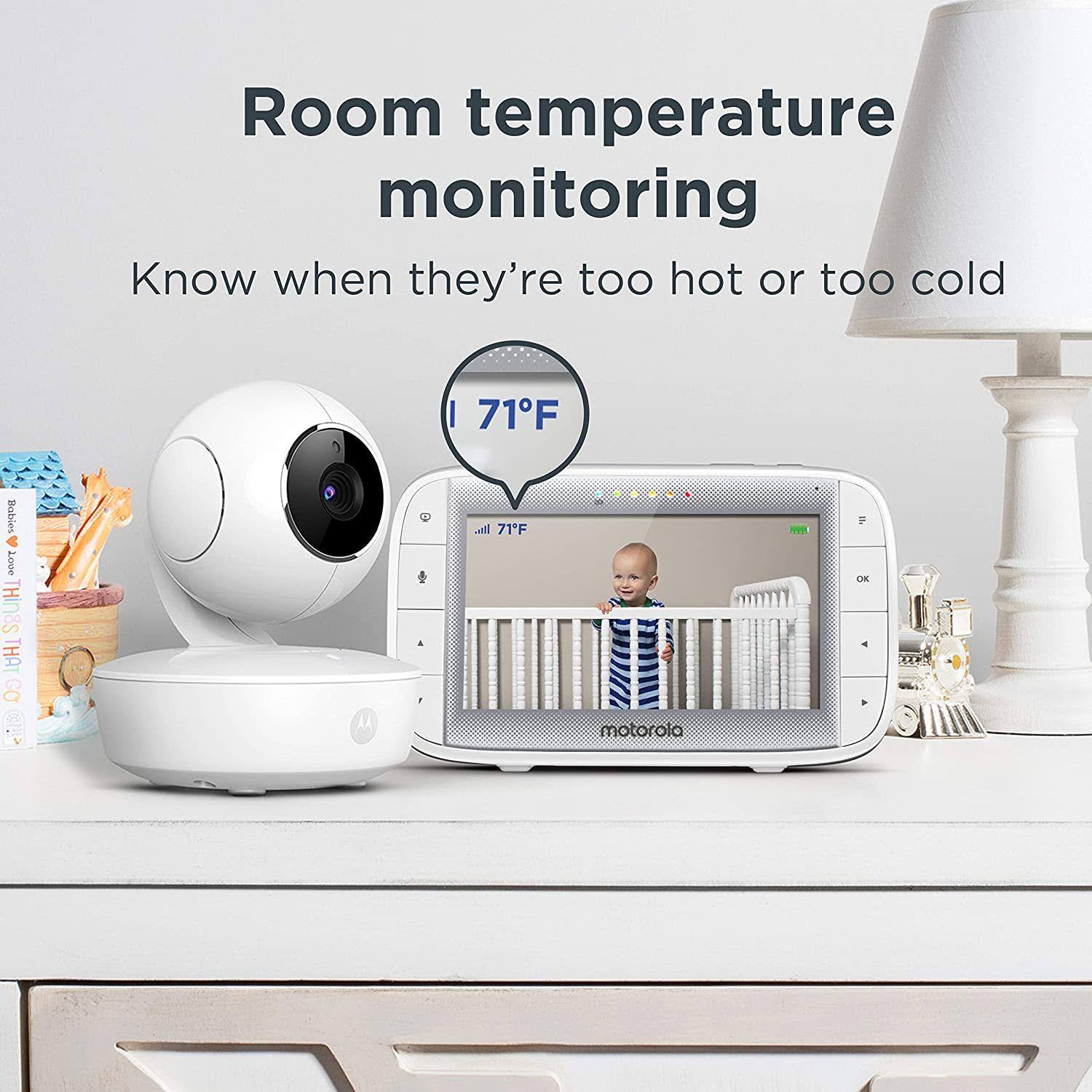 5x22 Video Baby Monitor with Two Cameras U4541