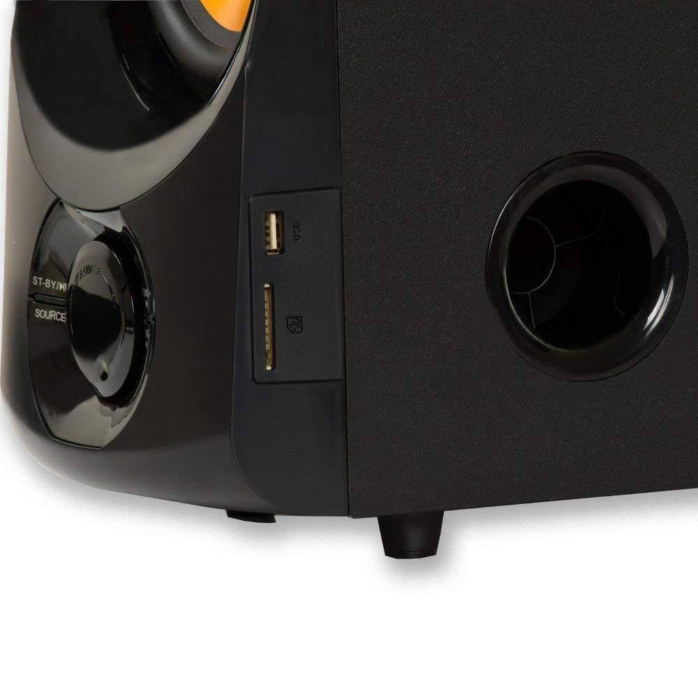 5.1 Channel Home Theater Speaker System with Bluetooth and Optical Input F74321