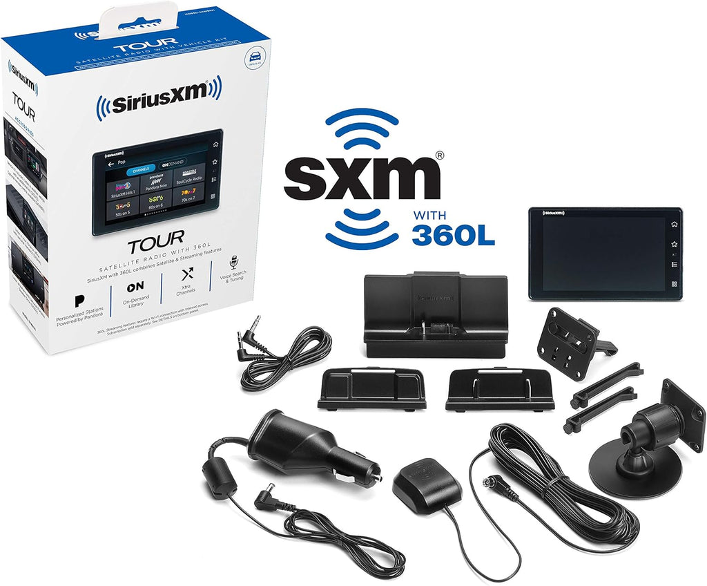 Tour Dock & Play Radio with 360L, PowerConnect Vehicle Dock, and Bluetooth N1419
