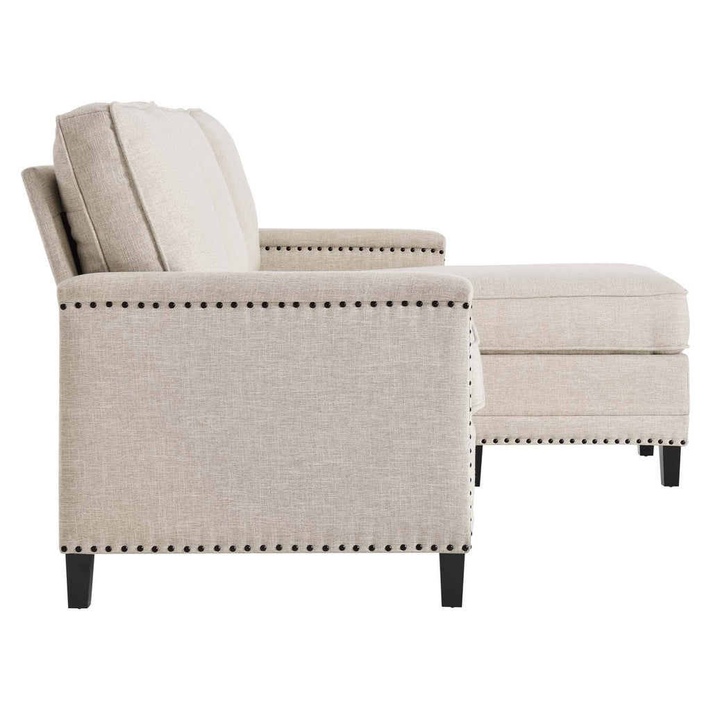 Upholstered Fabric Sectional Sofa U69686
