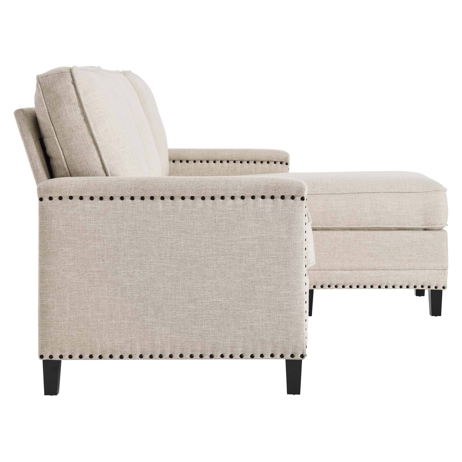 Upholstered Fabric Sectional Sofa U69686