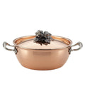 Ruffoni Opus Cupra 4.25 Qt. Copper Covered Round Casserole