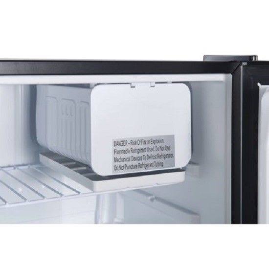 Single Door Compact Refrigerator 2.7 cu ft Stainless Steel L793915