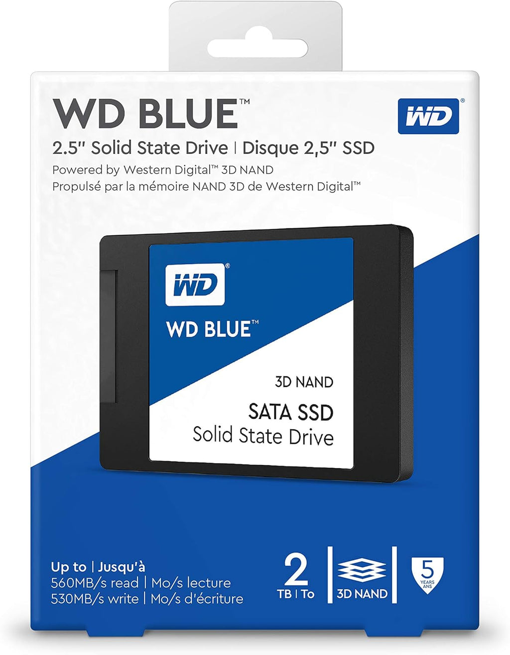 2TB SATA III Internal PC SSD, 2.5" 7mm C5183