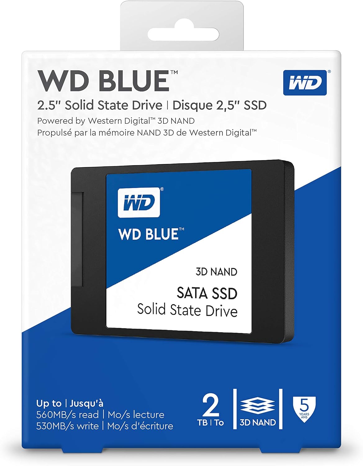 2TB SATA III Internal PC SSD, 2.5" 7mm C5183