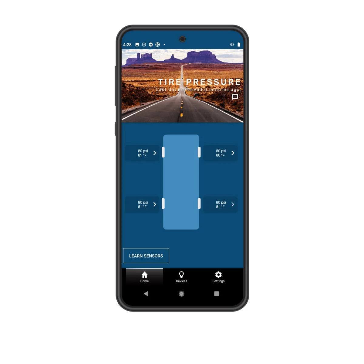 Tire Pressure Monitoring System Alert Indicator L50321