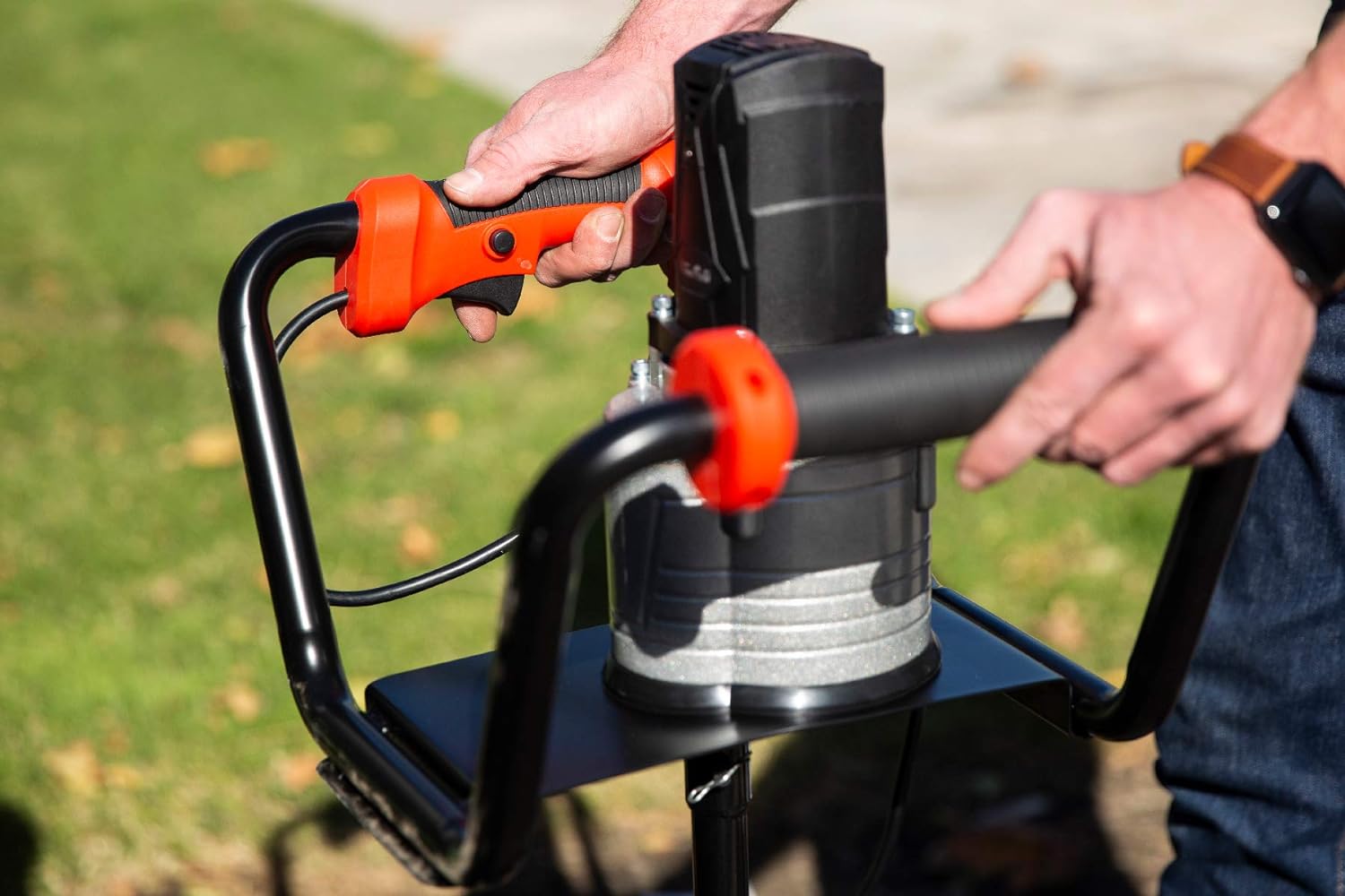 Post Hole Digger 6" Bit Electric 1500W Auger Drill E37498