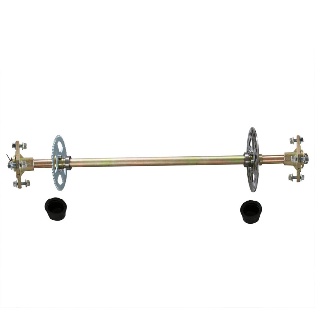 Futchoy Go Kart Rear Axle Assembly Kit Complete Wheel Hub 29" 740mm Go Kart Rear Axle Kit Wheel Hub Set for Quad ATV Go Kart and Many 50cc 70cc 90cc ATV Quads Go Karts