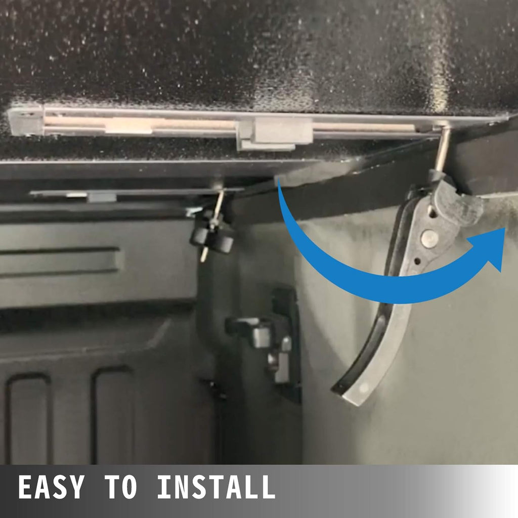 Tri-Fold Hard Tonneau Cover for 6 FT Truck Bed I183