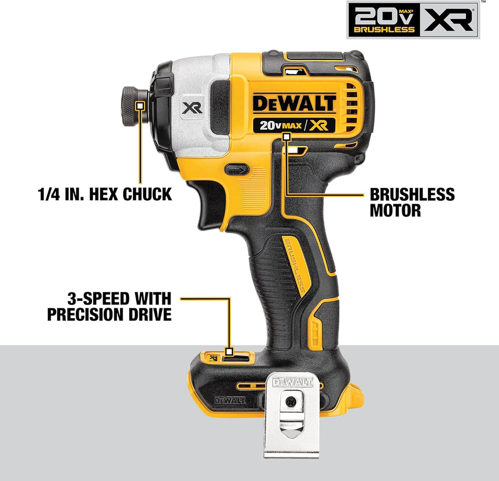 Compact 4-Tool Brushless Combo Kit Q675