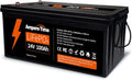 Ampere Time 24V 100Ah LiFePO4 Deep Cycle Lithium Battery, Built-in 100A BMS, 4000+ Cycles Rechargeable Battery, 280A Max, Perfect for RV/Camper, Solar, Marine, Overland/Van, Off-Grid Applications…