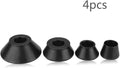 Wheel Balancer Cone, 4pcs Carbon Steel Wheel Balancer Adapter Cones Standard Taper Cone Kit for Car Light Truck, Cone 1.77" to 5.39" Size, 40mm Shaft