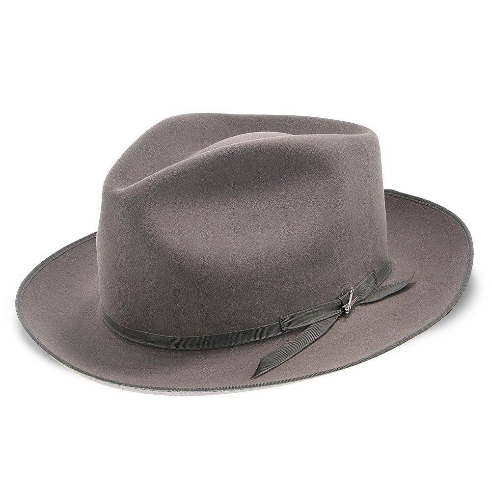 Silverbelly Fur Felt Fedora Hat D512390