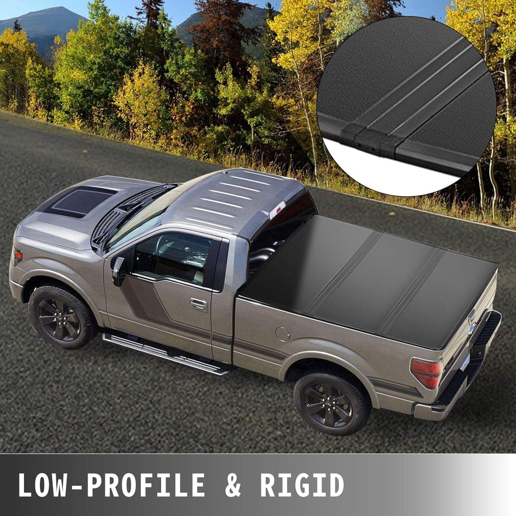 Tri-Fold Hard Tonneau Cover for 6 FT Truck Bed I183