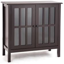 Glass Door Sideboard Console Storage Cabinet Z889