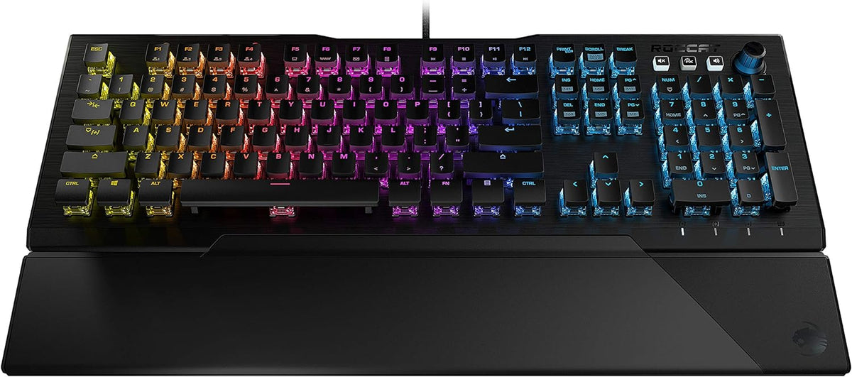 Mechanical Gaming Keyboard with Tactile Switches and RGB Backlit Lighting C275