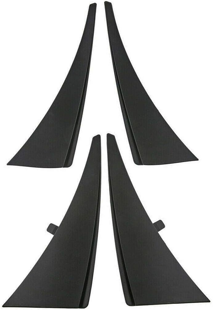 Set of 4 Splash Guard Mud Flaps for 2014-2019 Chevrolet Corvette C7 Y8149