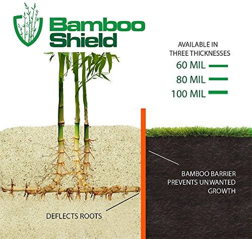 Bamboo Root Barrier 75 ft x 24 in x 60 Mil I4116