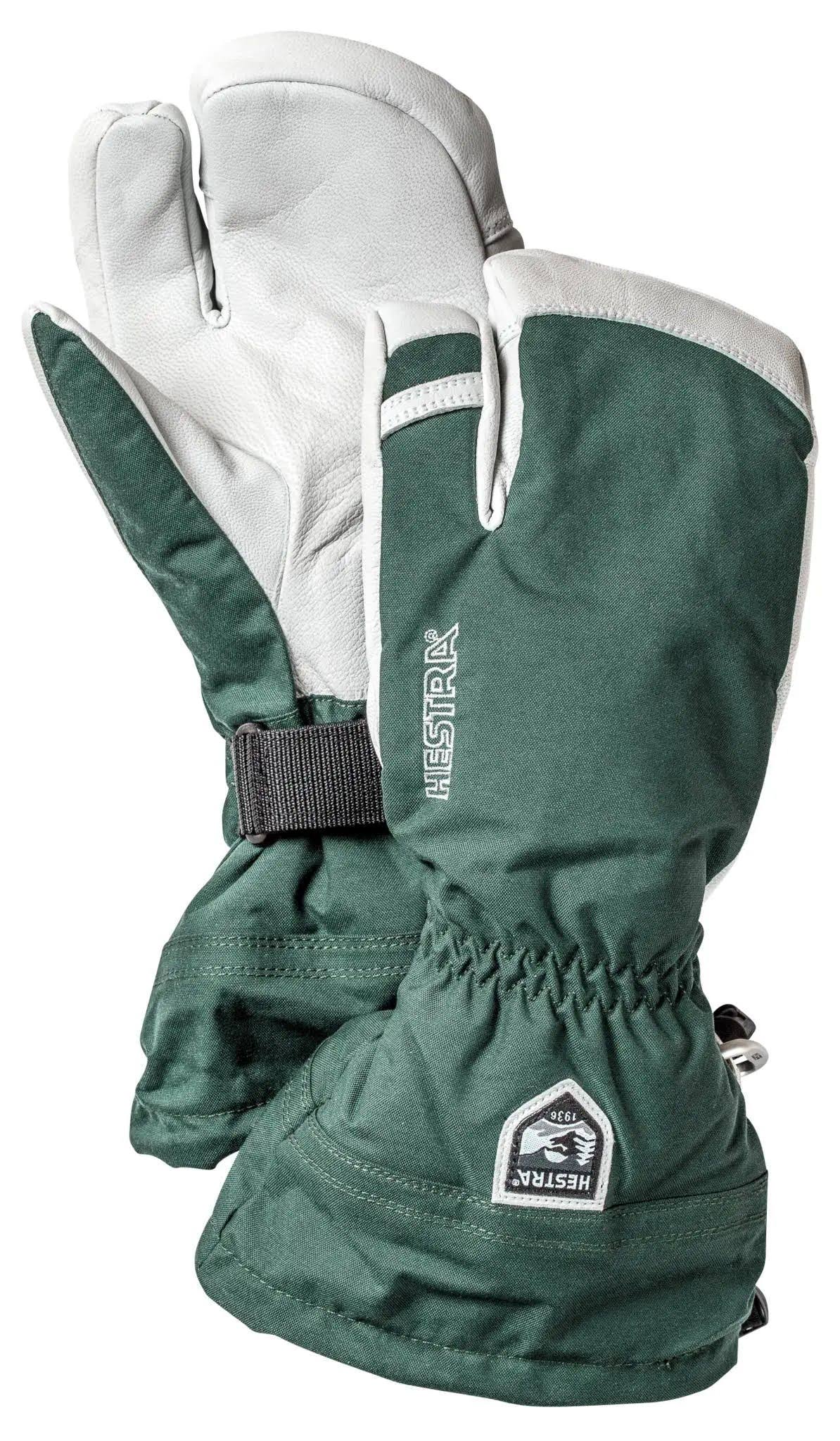 Red 3-Finger Ski Gloves W515597
