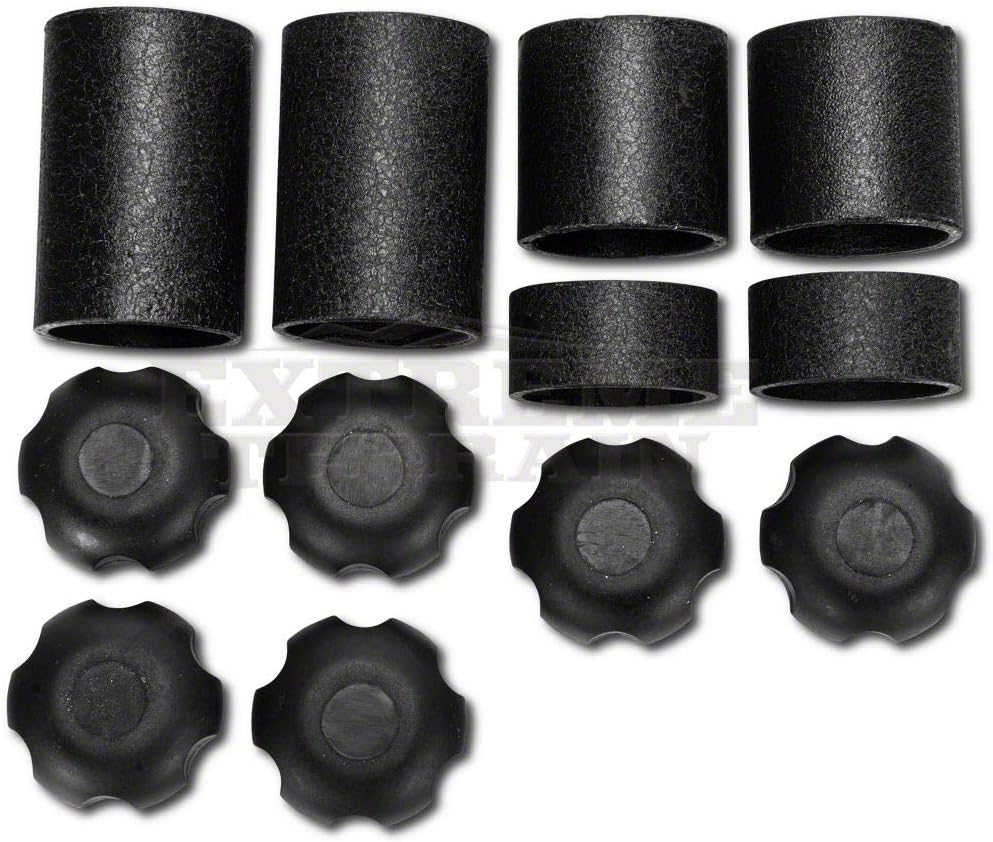 Roof Rack Textured Black for Jeep Wrangler YJ 87-95 N50812