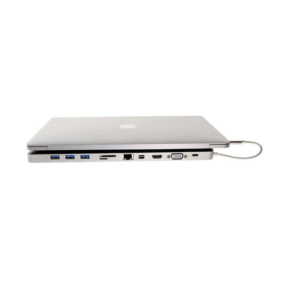 USB-C PD Docking Station with Multi-Port USB 3.1 Hub, Aluminum B656