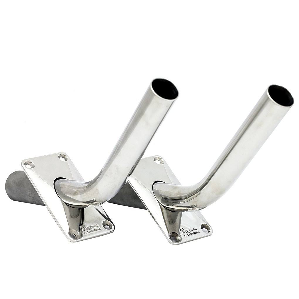 Gunnel Mount Outrigger Holders Fabricated 304 S.S. 1-1/8x22 I.D H914
