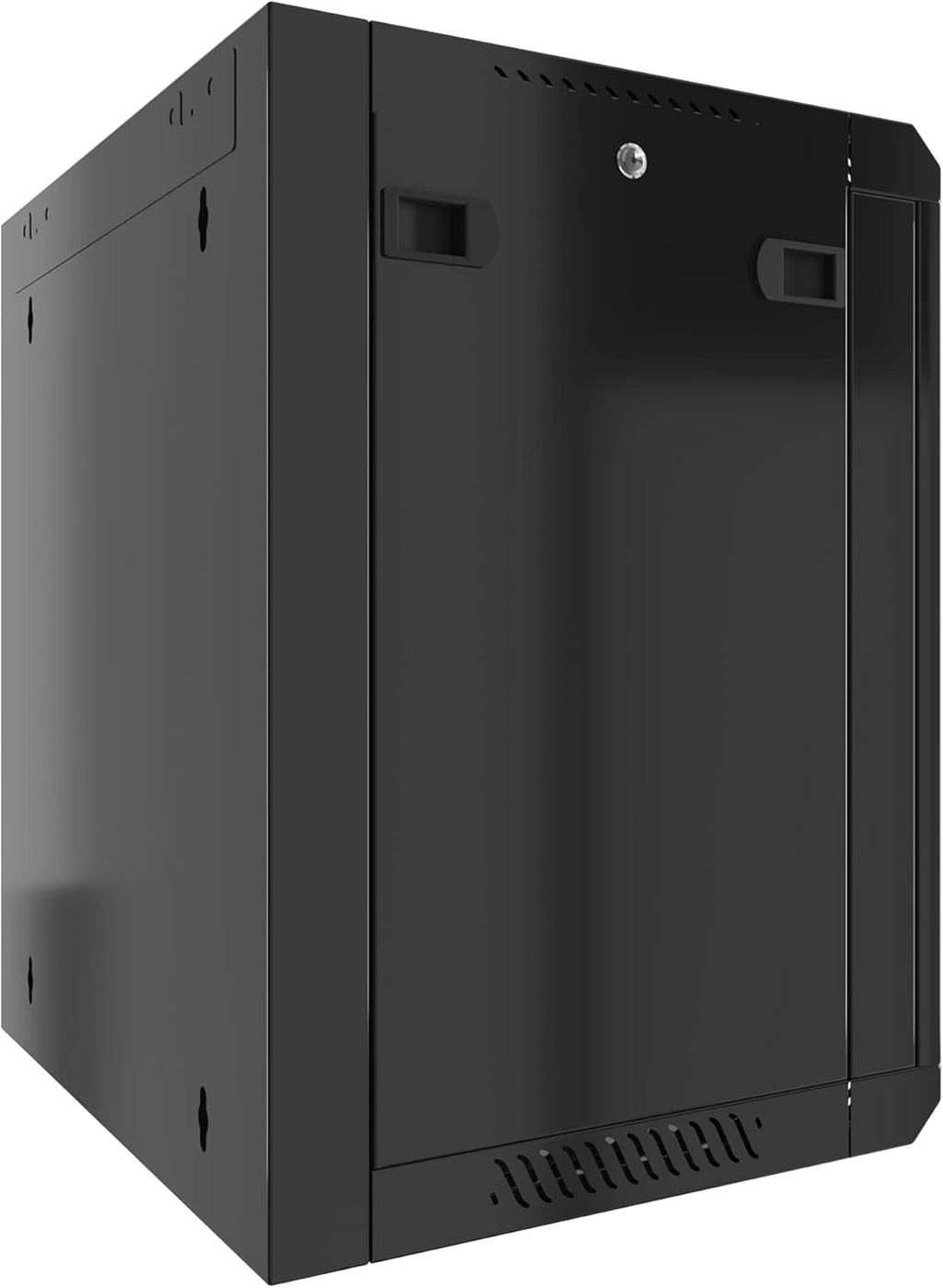12U Wall Mount Server Rack Cabinet 24-Inch Depth Locking Network Enclosure F297