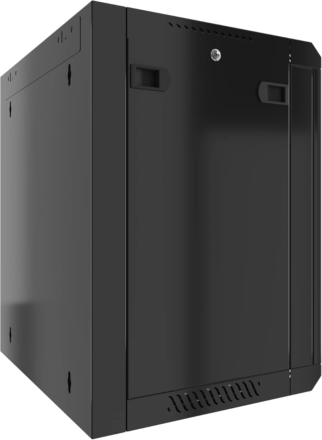 12U Wall Mount Server Rack Cabinet 24-Inch Depth Locking Network Enclosure F297