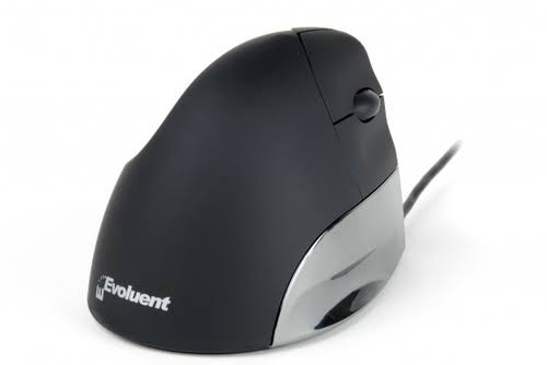 Evoluent VerticalMouse 4 - Vertical mouse - ergonomic - right-handed - optical - 6 buttons - wired - USB