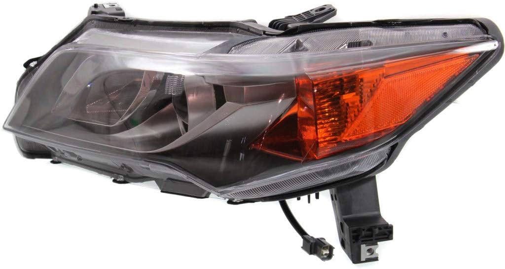 Acura ILX Headlight Assembly 2013-2015 Driver and Passenger Side Pair Halogen A7448