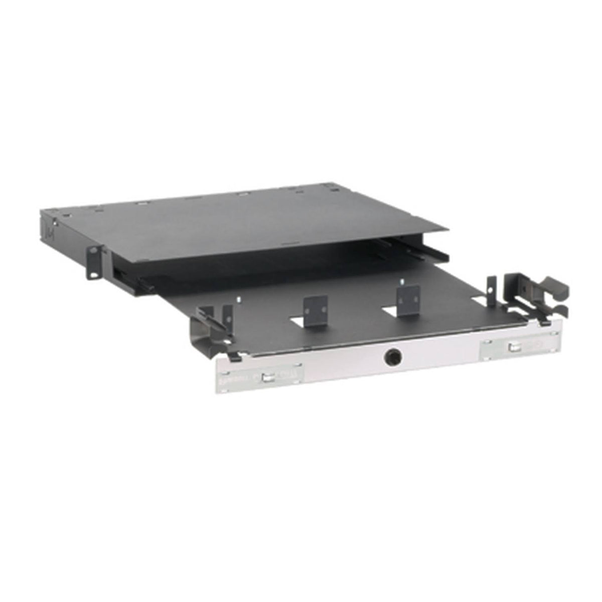 Panduit Opticom Rack Mount Fiber Enclosure Rack cable enclosure - 1U - Black FRME1U