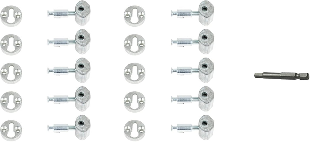 Staircase Handrail to Newel Post Connector - 5 Pack E7348