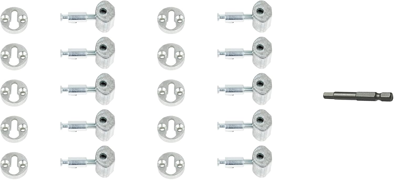 Staircase Handrail to Newel Post Connector - 5 Pack E7348