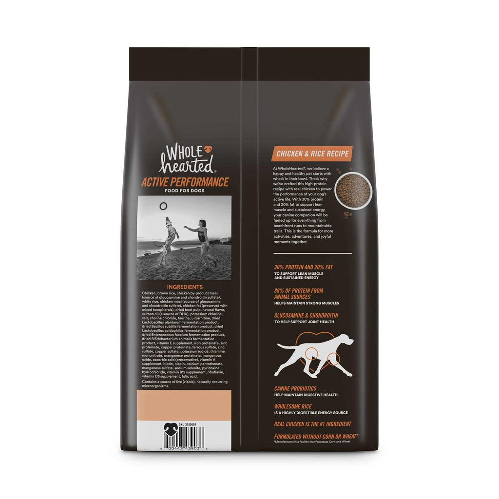 High-Protein Chicken & Rice Recipe Dry Dog Food J560387
