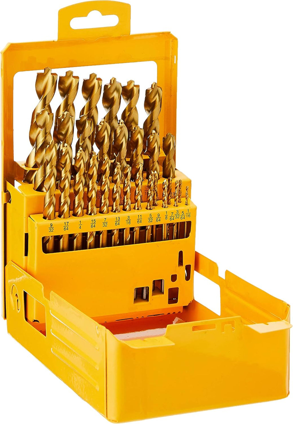Titanium Nitride Coated Drill Bit Set, 29-Piece, Pack of 2 G70849