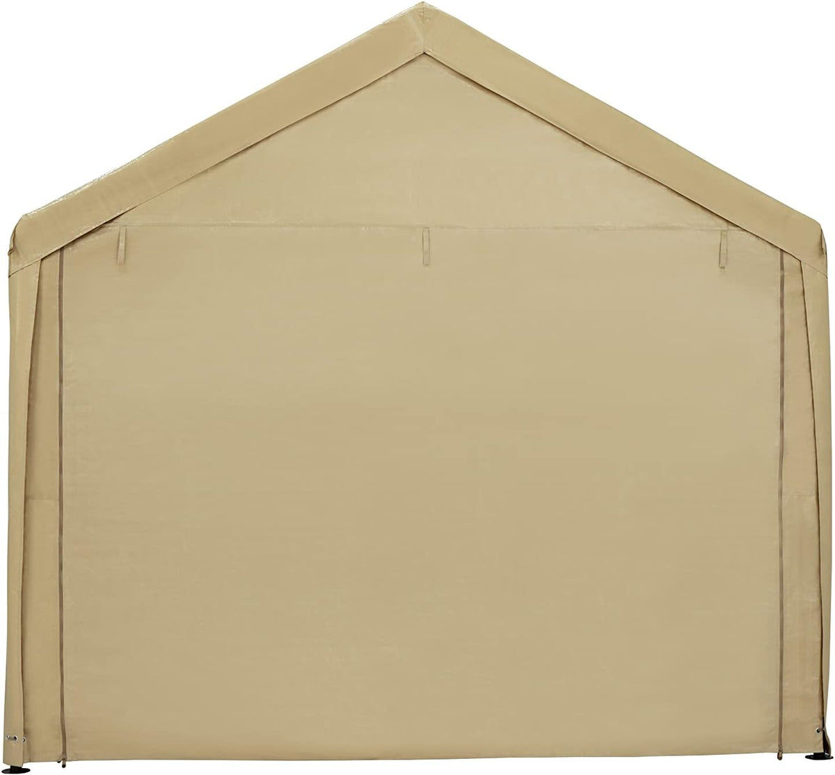 Carport 10 x 20 ft Heavy Duty with Ventilated Windows, Portable Garage, Beige I781572
