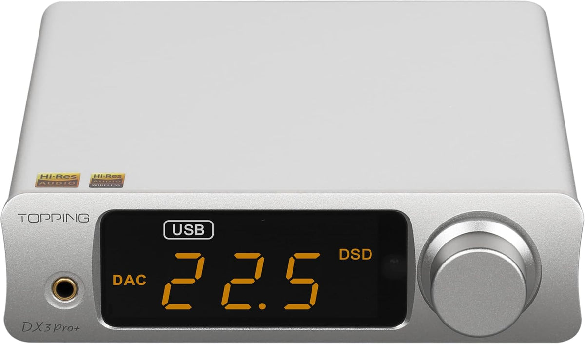 Bluetooth 5.0 Headphone Amplifier with LDAC and DSD512 DAC K341
