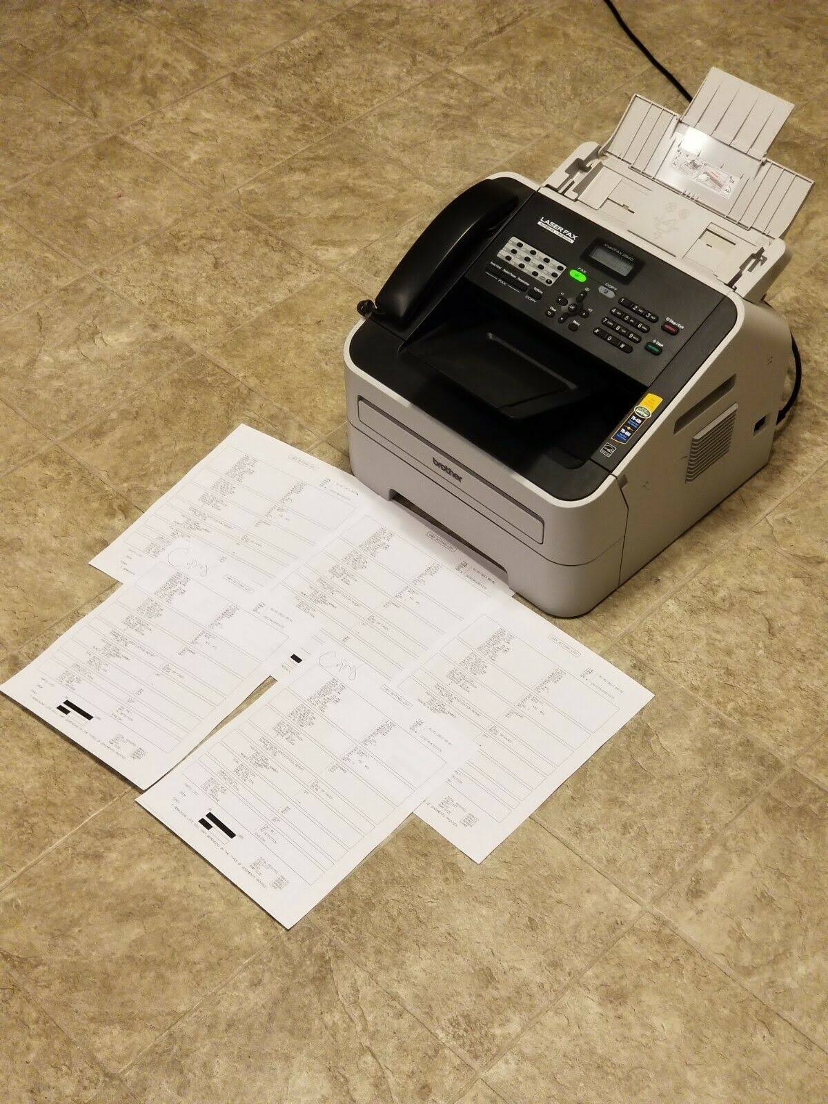 Laser Fax Machine A88731