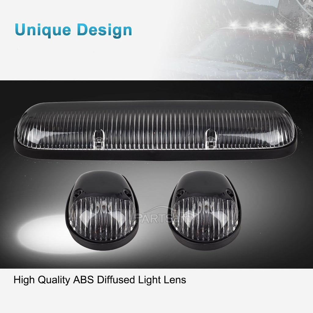 Cab Marker Lights with T10 LED Bulbs for Truck 2002-2007 Z676