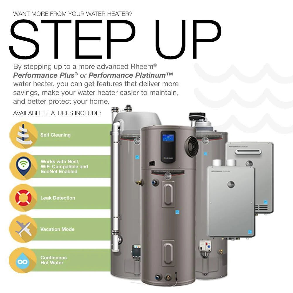 40 gal. Tall 38,000 BTU Ultra Low NOx Gas Water Heater L854
