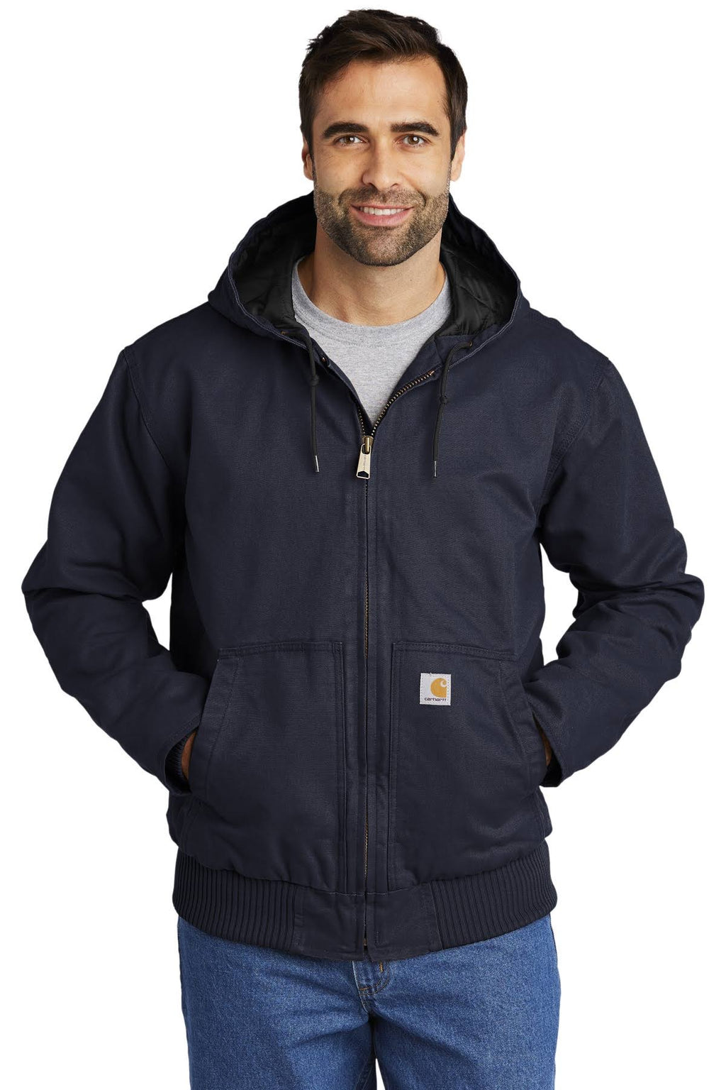 Washed Duck Active Jacket Navy 4XL Y536096