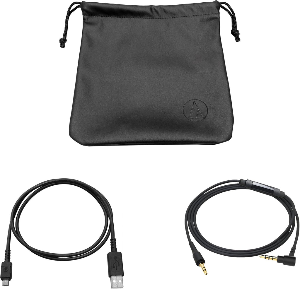 Wireless Over-Ear Headphones with Mic, Black W1595
