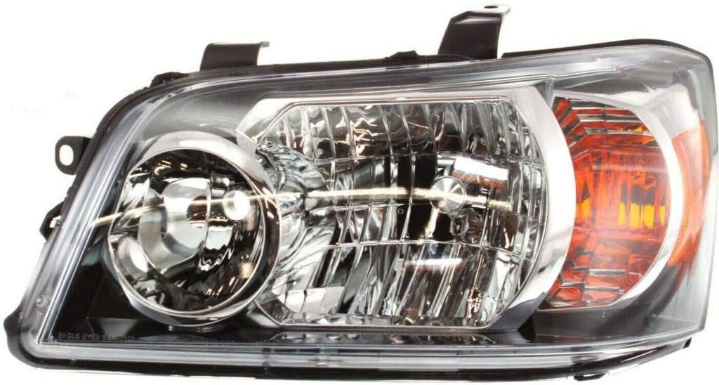 Headlight Assembly Pair for 2004-2006 Toyota Highlander with Bulbs D970