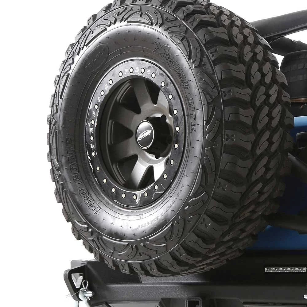 Slant Back Tire Mount for Jeep Wrangler JK N870