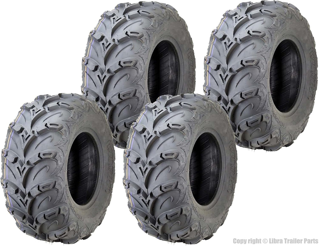 Set 4 ATV UTV Tires 25x8-12 E164511