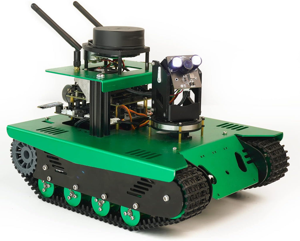 ROS Robotic Kit Robot Arm for Jetson Nano 4B 8GB Transbot Yahboom Maker (Nano Ver.I)（Jetson Nano NOT Include）